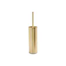 Croscombe Brushed Brass Toilet Brush and Holder